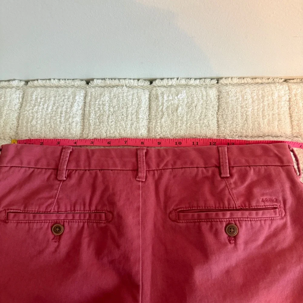 Izod Saltwater Stretch Mens Shorts Sz 32 Athleisure Preppy Outdoors Golf Coastal